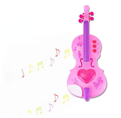 Plastic Mini Violin Musical Instrument Early Educational Toy 2