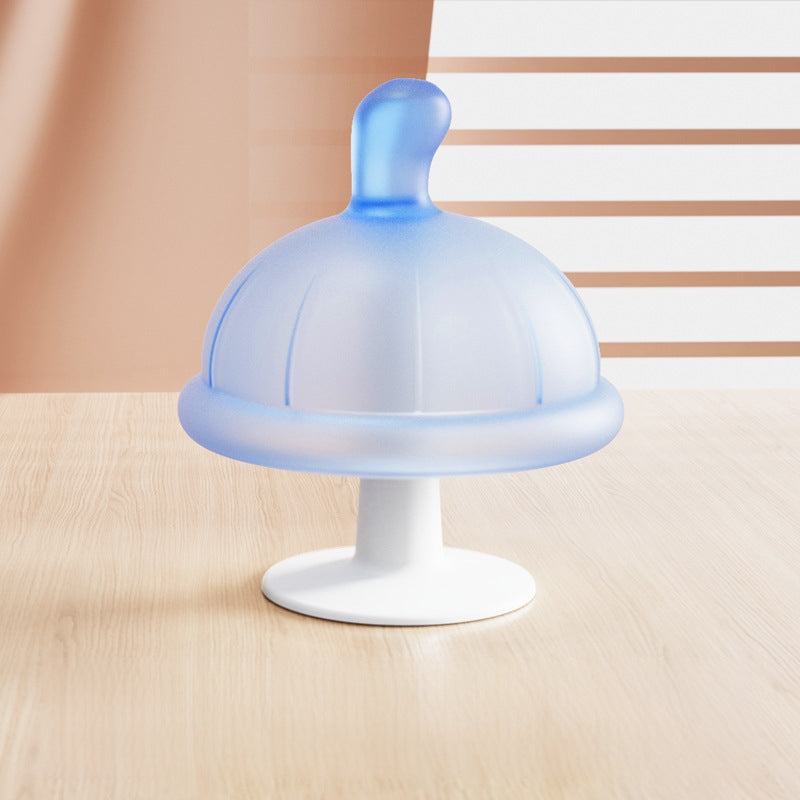 Silicone Mushroom Shaped Baby Teether Toy 82x72mm 8