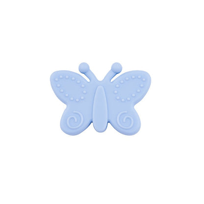 20pcs Silicone Focal Beads Butterfly Side Profile 9