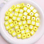 10pcs 12mm Heart Cube Acrylic Beads DIY Bracelet Making 21