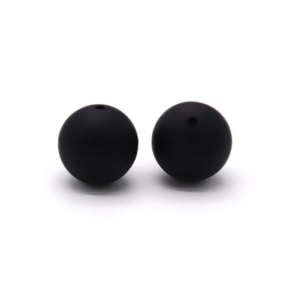 20pcs Christmas Silicone Beads Solid Color Assorted Sizes and Shapes 3