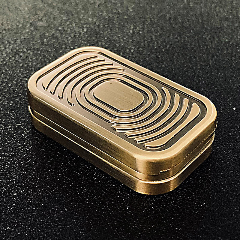 Metal 3 Layer Fidget Slider with 28 Magnets Zinc Alloy 5