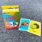 Educational Paper Flash Cards Early Development Toy 7.8x11.7cm 10