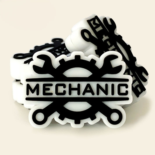20Pcs Silicone Focal Beads Technician Maintenance With Mechanic Tools Design