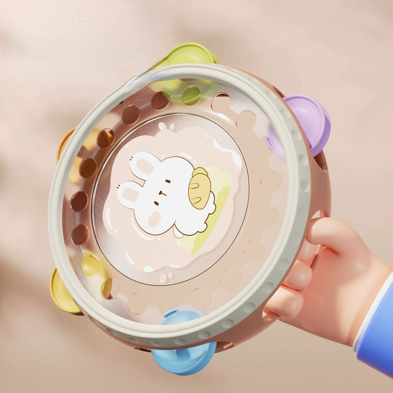 Plastic Toy Drum Musical Instrument for Infants Educational Toy 5