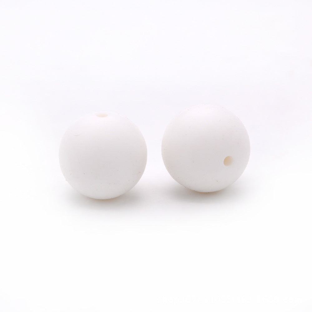 20pcs Christmas Silicone Beads Solid Color Assorted Sizes and Shapes 5