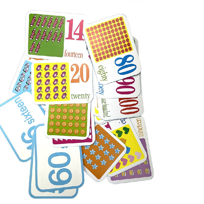 Educational Paper Flash Cards Early Development Learning Toy 8