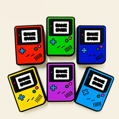 20Pcs Silicone Focal Beads Simulation Controller Nostalgic Handheld Game Console Front Facing