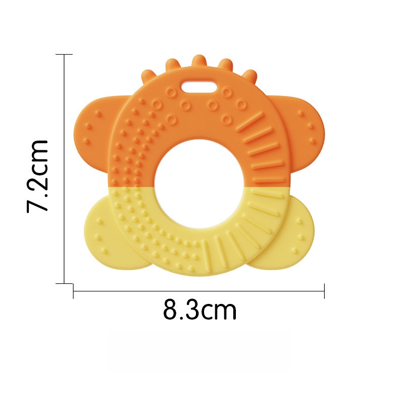 Silicone Fries Cartoon Snacks Baby Teething Toy for Infant 5