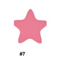 45mm Star Silicone Beads 50pcs