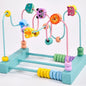 Wooden Cartoon Forest Animals Bead Maze Educational Toy 2