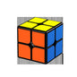 Plastic Fidget Cube Puzzle 5.5cm Smooth Speed Cube 8