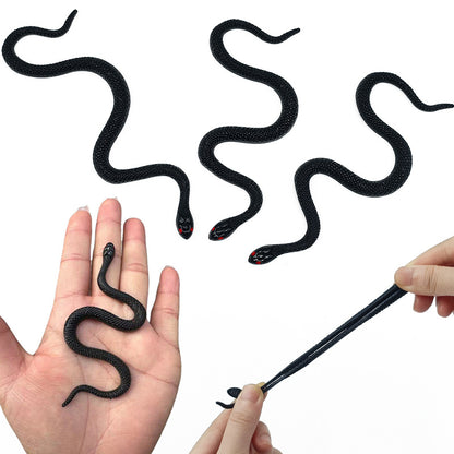 Flexible Soft Rubber Snake Toy Stretchy Mini Snake Fidget Toy