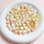 10pcs 11mm Double Colored Bell Acrylic Beads Orchid Bracelet Accessories 13