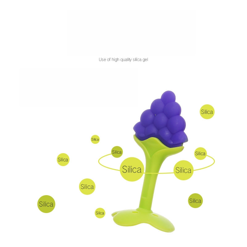 Silicone Fruit Shape Baby Teething Toy for Infants 5