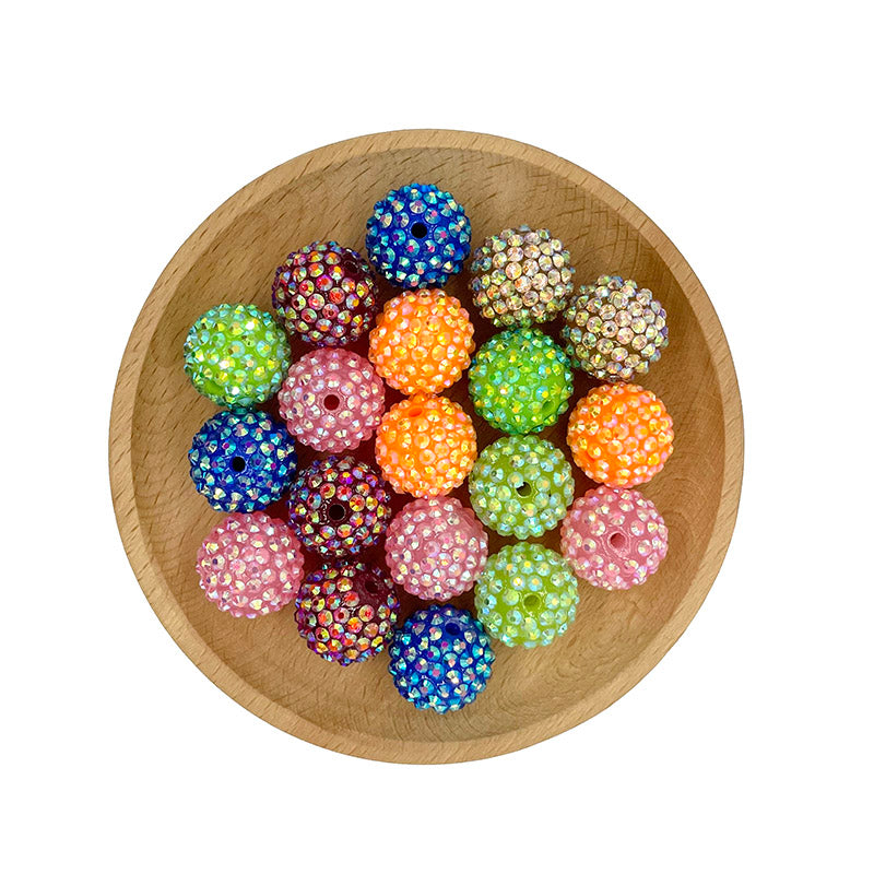 50pcs 20mm Rhinestone Beads DIY Jewelry Making Craft Supplies 3