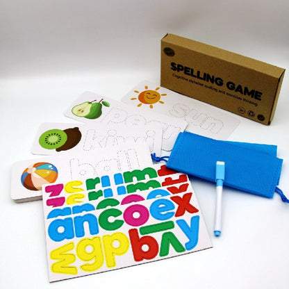 Paper Alphabet Flash Cards Early Learning Educational Toy 4