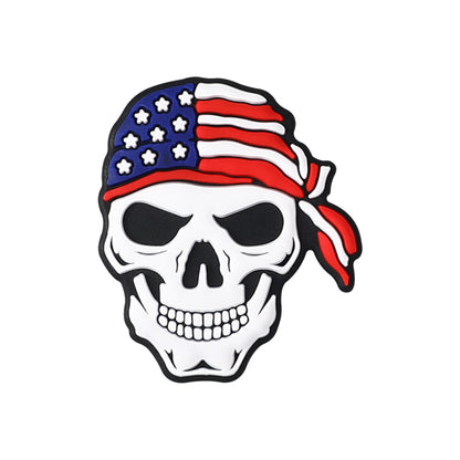 20Pcs Silicone Focal Beads USA Veterans Series Military Symbols Emblem Design 12