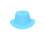 50pcs Silicone Focal Beads Cowboy Hat With Hole Center 16