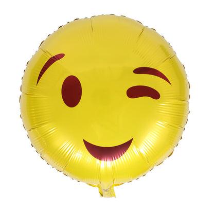 Face Expression Foil Balloons Birthday Party Decoration 50pcs 18 Inch 11