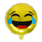 Face Expression Foil Balloons Birthday Party Decoration 50pcs 18 Inch 10