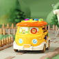 Plastic Montessori Toys Multi-Function Bus Busy Ball Activity Toy 2