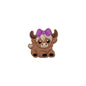 20pcs Silicone Focal Beads Bady Highland Cow Girl and Boy With Hats 12