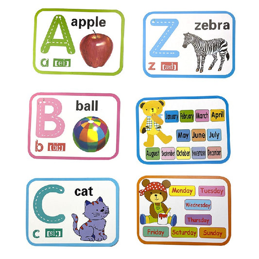 Educational Paper Flash Cards Early Development Learning Toy
