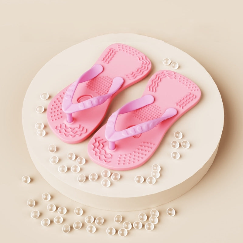 Silicone Baby Teething Toy Slippers for Infant Comfort 2