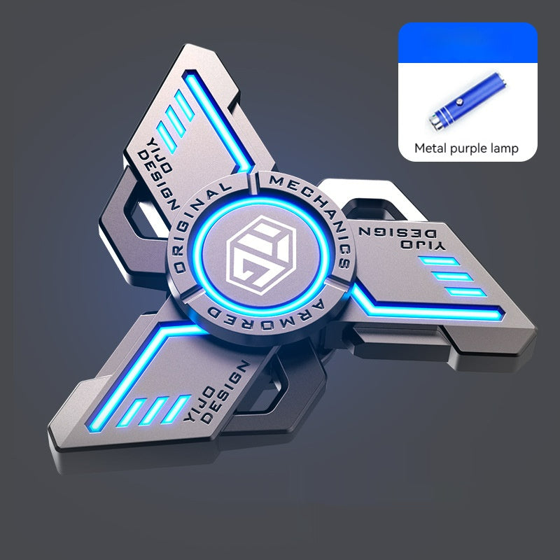 Alloy Glow in the Dark Fingertip Gyro Fidget Spinner 8