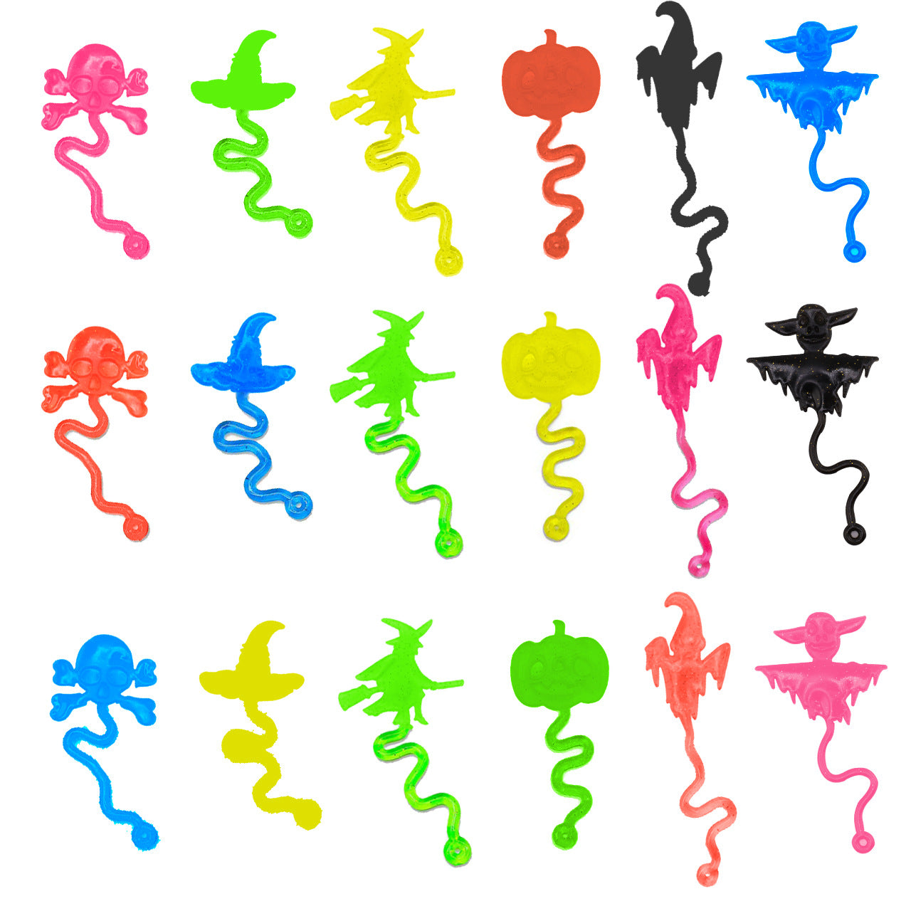Elastic Sticky Palm Halloween Sensory Fidget Toy TPR 6