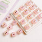 10pcs 14mm Funny Expression Square Acrylic Beads Jewelry Making 8