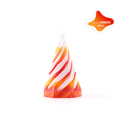 3D Printed Fidget Toy Flexible Spiral Cones 5cm