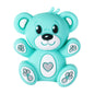 Silicone 3D Focal Beads Hug Bear Sitting Pose 11