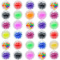 TPR Spiky Water Bead Sensory Squishy Stress Ball 3.5cm 6