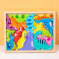 Wooden 3D Puzzle Creative Animal and Vehicle Toys for Kids 10