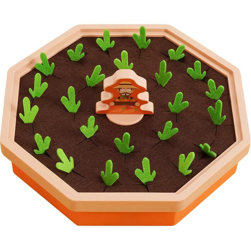 Plastic Montessori Toys Carrot Pulling Educational Toy