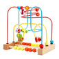 Wooden Fruit and Animal Bead Maze Educational Toy 4