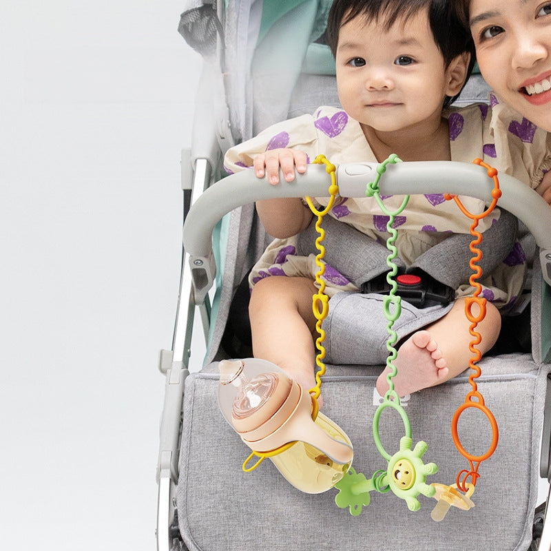 Silicone Teething Chain Toy for Baby 42.5cm 2