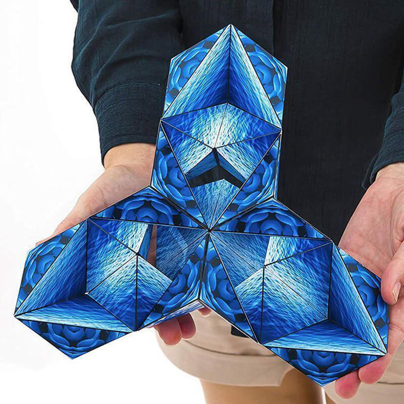 Magnetic Cube Fidget Toy 3D Changeable Geometric Puzzle 20