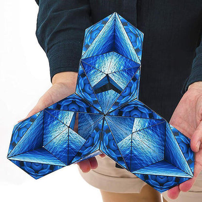 Magnetic Cube Fidget Toy 3D Changeable Geometric Puzzle 20