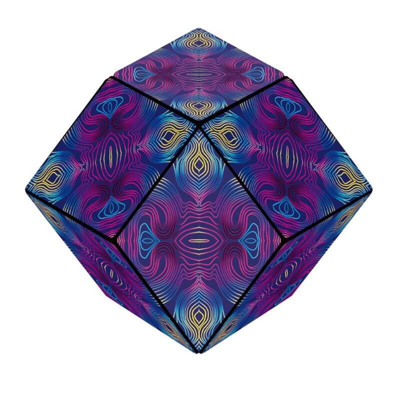 Magnetic Cube Fidget Toy 3D Changeable Geometric Puzzle 21