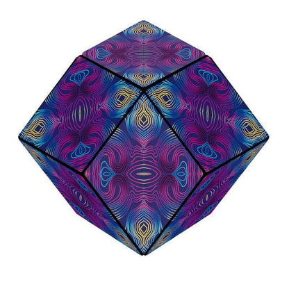 Magnetic Cube Fidget Toy 3D Changeable Geometric Puzzle 21