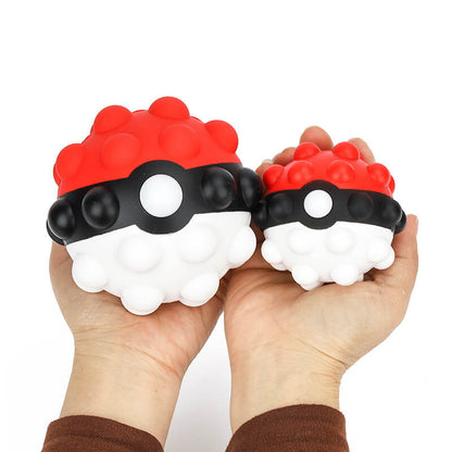 Silicone Pop It Fidget Toy 3D Ball Shape 7cm Diameter 7