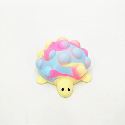 Silicone Pop It Fidget Toy 3D Turtle Shape Sensory Toy 2