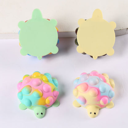Silicone Pop It Fidget Toy 3D Turtle Shape Sensory Toy 3