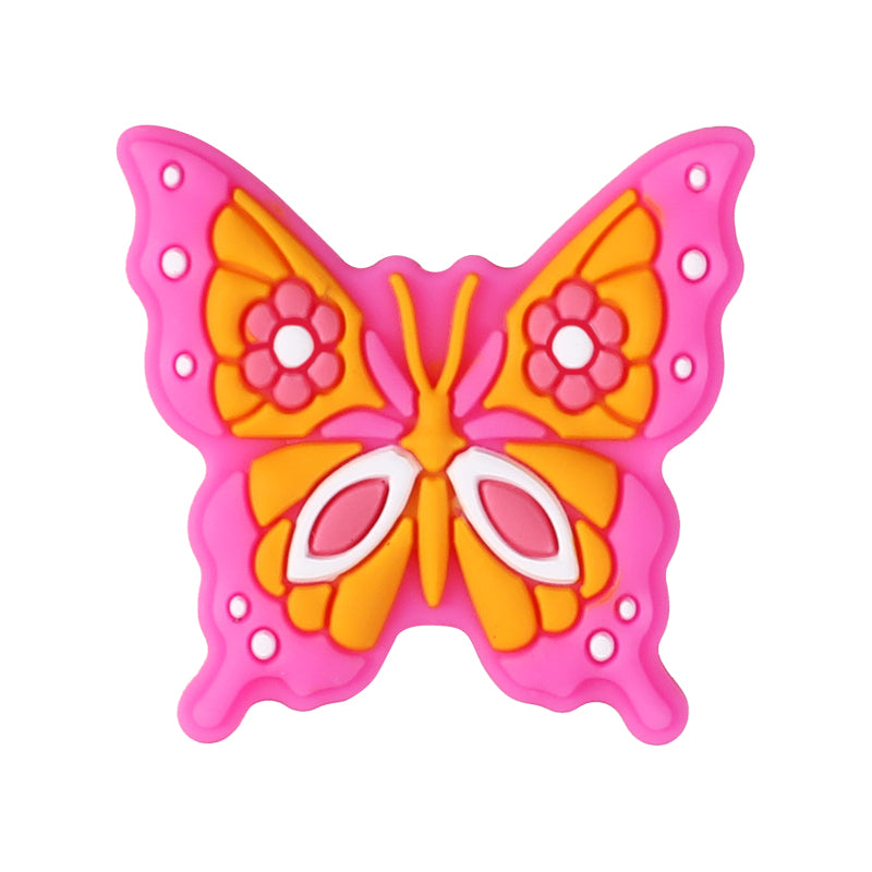 Silicone Focal Beads Butterfly Eight Styles Variety Design 20