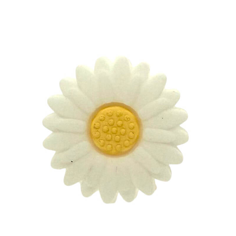 20Pcs Silicone Focal Beads Daisy Sunflower Front Facing Design 10