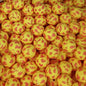 50pcs 15mm Cute Duck Print Silicone Beads Multi Base Design
