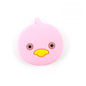 Silicone Focal Beads Cartoon Duck Round Face with Beak 6